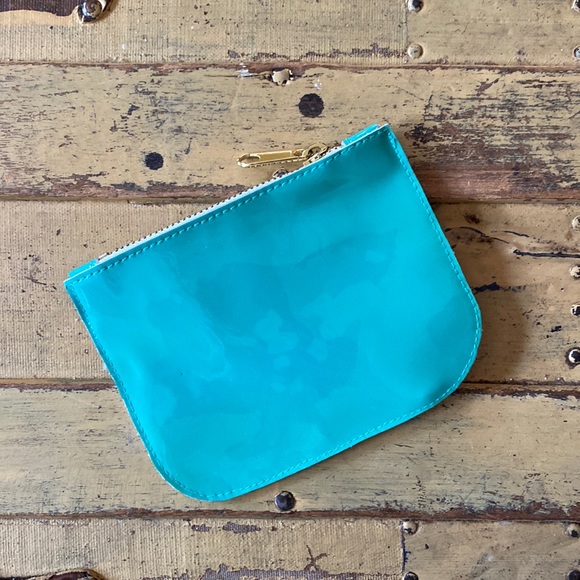 AMERICAN APPAREL BAG COUN PURSE CLUTCH MINI BAG MAKEUP BAG FULL ZIP - Picture 1 of 7